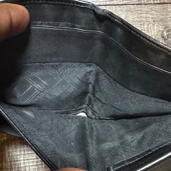 Dunhill Unisex Black Leather Wallet with Gold Accents - Picture 12 of 16